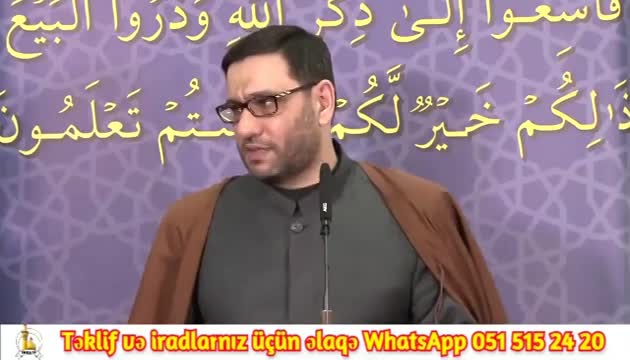 Rəcəb aynı necə keçirək gözəl tövsiyyə - Hacı Şahin