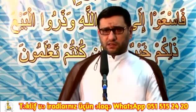 Ramazan ayında oruc Tutanlara Allah nələr verəcək - Hacı Şahin
