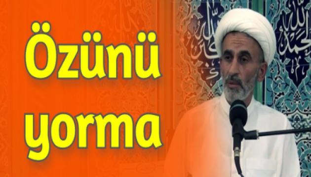 Hacı Əhliman - Özünü yorma