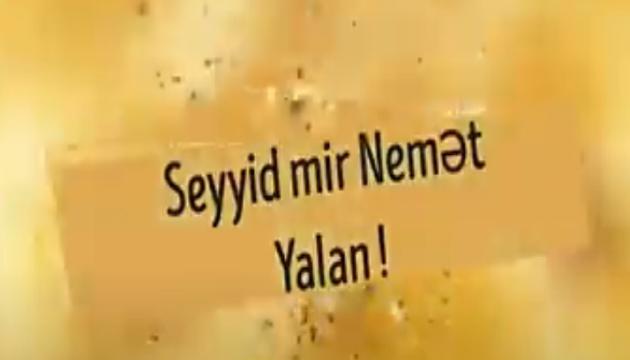 Seyyid mir Nemət - Yalan 